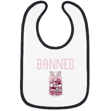 Discover Book Fun Im With The Banned Book Readeder Bookworm Bibs