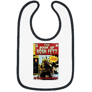 Discover Book Fun Star Wars The Book Of Boba Fett Comic Cover Bibs