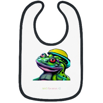 Discover Frog Pet joking Frog Amphibia Bibs