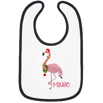 Discover Flamingo Pet Fa La La La Mingo Flamingo Santa Christmas Tree Lightings 178 Bibs