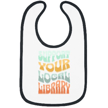 Discover Book Fun Support Your Local Library Book Readers Book Lovers Bibs