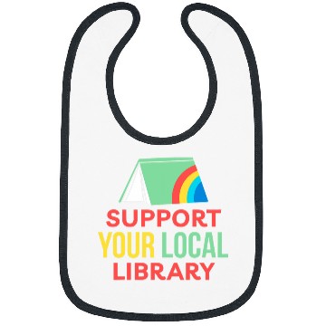 Discover Book Fun Support Your Local Library For Book Readers Lovers 1 6 Bibs