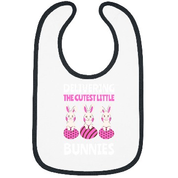 Discover nurses Job Easter Pregnancy Delivering Cutest Bunnies nurses Labor Day 7 Bibs