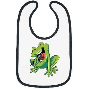 Discover Frog Pet Singing Frog Toad Bibs