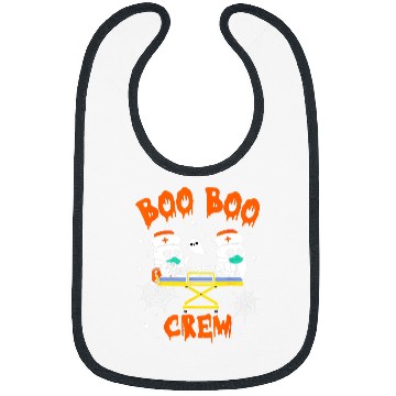 Discover nurses Job boo boo crew doctor paramedic emt nurses halloween 91 Bibs