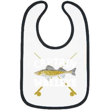 Discover Fishing Fun Captain Walleye Fishing Hunting Bibs