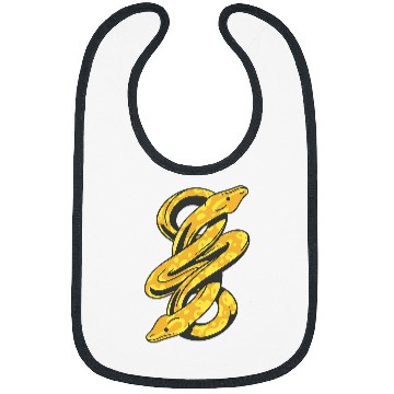 Discover Python Pet Banana Ball Python Herpetologist Snake Lover Bibs