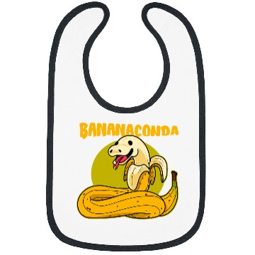 Discover Python Pet Bananaconda Snake with Banana Pyjamas Anaconda Python Bibs