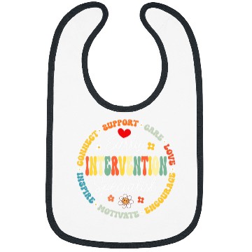 Discover Intervention Teacher Team Early Intervention Specialist 3 Bibs
