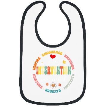 Discover Intervention Teacher Team Early Intervention Specialist 1 Bibs