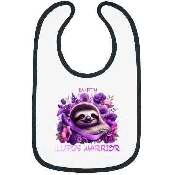 Discover Sloth Pet Funny lupus sloth mostly running on empty Design Bibs