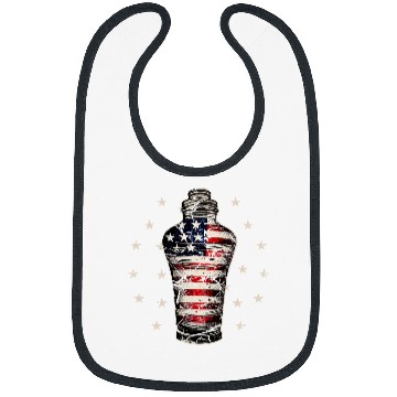 Discover Patriotic Bartender 2American Flag Cocktail Shaker Bibs