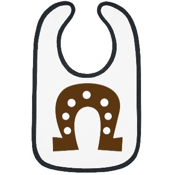 Discover Horse Pet Lucky Western Horseshoe Pattern Bibs