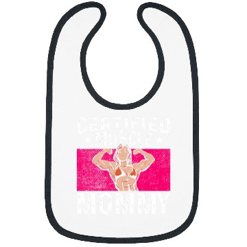 Discover Certified Muscle Mommy Bodybuilder Mothers Day Gym Bibs