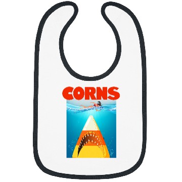 Discover Shark Pet Candy Corn Shark 2Witch Halloween Jaws Parody Funny Bibs