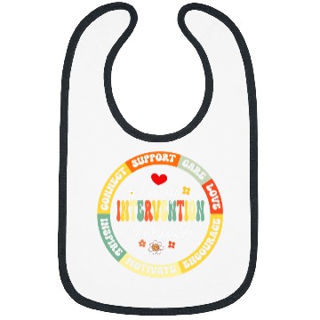 Discover Intervention Teacher Team Early Intervention Therapist 2 Bibs