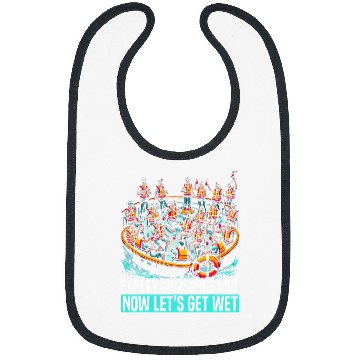 Discover Beer Fun Muster Drill Alcohol Drinker Drinking Beer Cruise Ship 2 Bibs