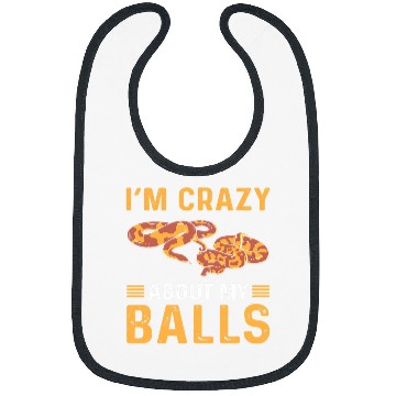 Discover Python Pet Im crazys About My Balls Royal Python Banana Ball Python Bibs