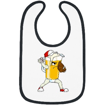 Discover Beer Fun Baseball Pitcher Pub Bibs
