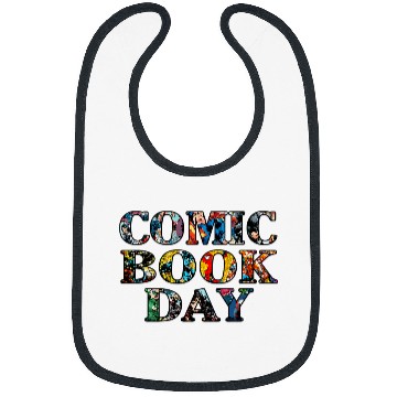 Discover Book Fun Comic Book Comic Con Bibs