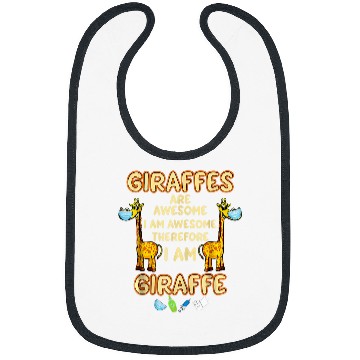 Discover Giraffe Pet plus size mors day graphic print Bibs