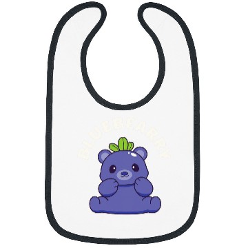 Discover Bear Pet Cute Kawaii Blueberry Bear Bibs