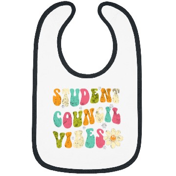 Discover Groovy Student Council Vibes School Student Teacher 1 Bibs