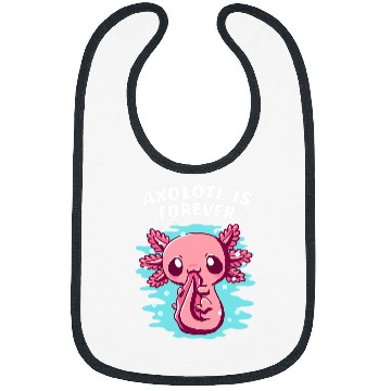 Discover Axolotls Pet Is Forever Sea Animals Salamander Marine Creature Bibs