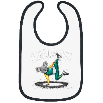 Discover Koala Pet Funny Breakdancing Koala Australian Olympics Mens Womens Fun Bibs