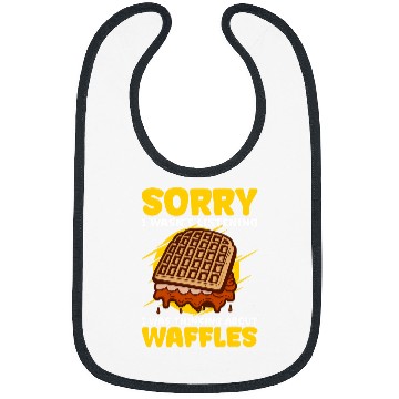 Discover Thinking About Eating Waffles Ironic Waffle Chef Bibs