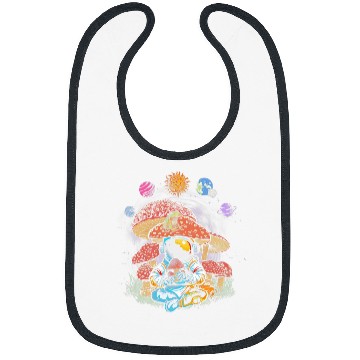 Discover Astronaut Job Cottagecore Fairy Grunge Planets Mushroom Bibs