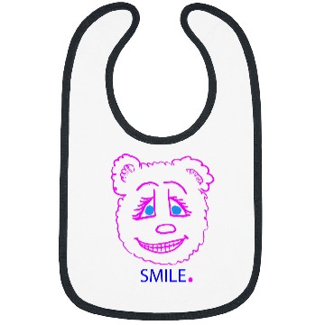 Discover Bear Pet SMILE BEAR BY CHAVEZ INK Bibs