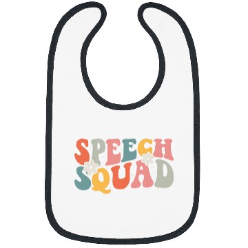 Discover Groovy Speech Squad Speech Language Pathologist Therapist Bibs