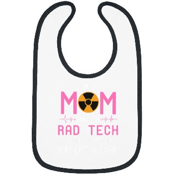 Discover Coffee Fun Mom And A Rad Tech Coffee Lover Caffeine Bibs