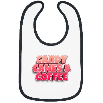Discover Coffee Fun Candy Canes And Coffee Candy Cane Bibs