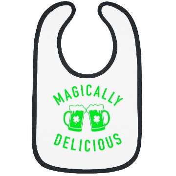 Discover Beer Fun Magically Delicious Funny St Patrick Day Drinking Beer Bibs
