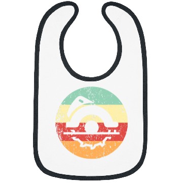 Discover Woodworker Job vintages Circular Saw Cool Retro 1970s Style Circle Bibs