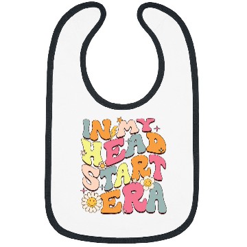 Discover Groovy In My Head Start Era homesschool Headstart Teacher Bibs