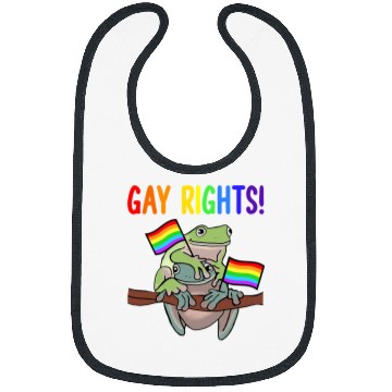 Discover Frog Pet LGBT Toad Gay Rights LGBT Pride Month Bibs