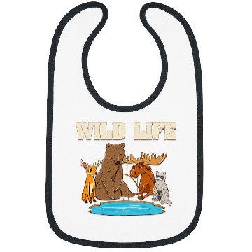Discover Bear Pet Fishing With Deer Raccoon Moose Bear Bibs