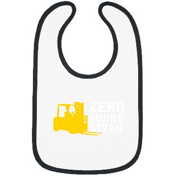 Discover Forklift Fun Zero Forks Given Forklift Operator Truck Driver Bibs