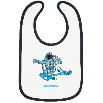 Discover Houston We Dont Have a Problem 2Guitar Surfing Astronaut Bibs