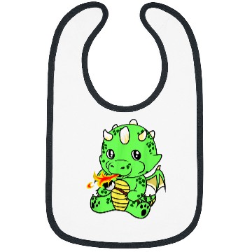 Discover Dragon Pet marshmallow children cute Bibs