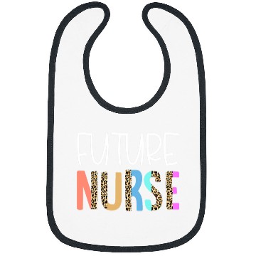 Discover nurses Job Future nurses Bohemian Cheetah Leopard Print Pattern Bibs