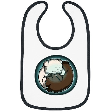 Discover Bear Pet Cute Teddy Bear ying yang Bibs