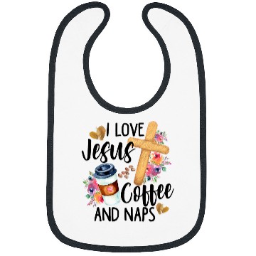 Discover Coffee Fun Donuts Coffee Jesus Christ Jesus Loves You John 316 Bible 1 Bibs
