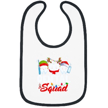 Discover dentists Job Squad Teeth Toothbrush Christmas Dental Hygienist 01 Bibs