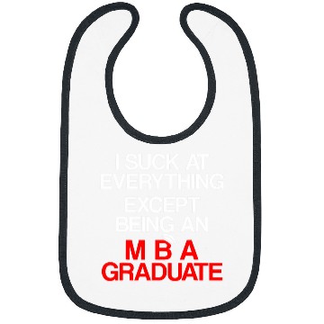 Discover MBA Student Business Degree Graduation 9 Bibs