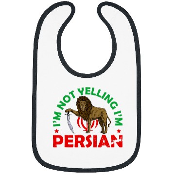 Discover Lion Pet iran mythical emblem historical Persan Shir o Khorshid 5 Bibs