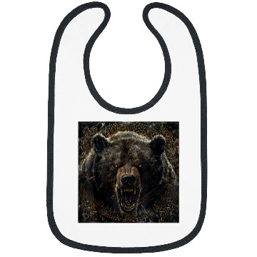 Discover Bear Pet Viking Valhalla Berserker Bear Vikings Vegvisir Gift 2 Bibs